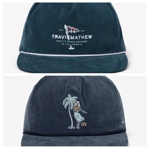 Travis Mathew Hat set - “One for the Money” & “Layover Leisure”